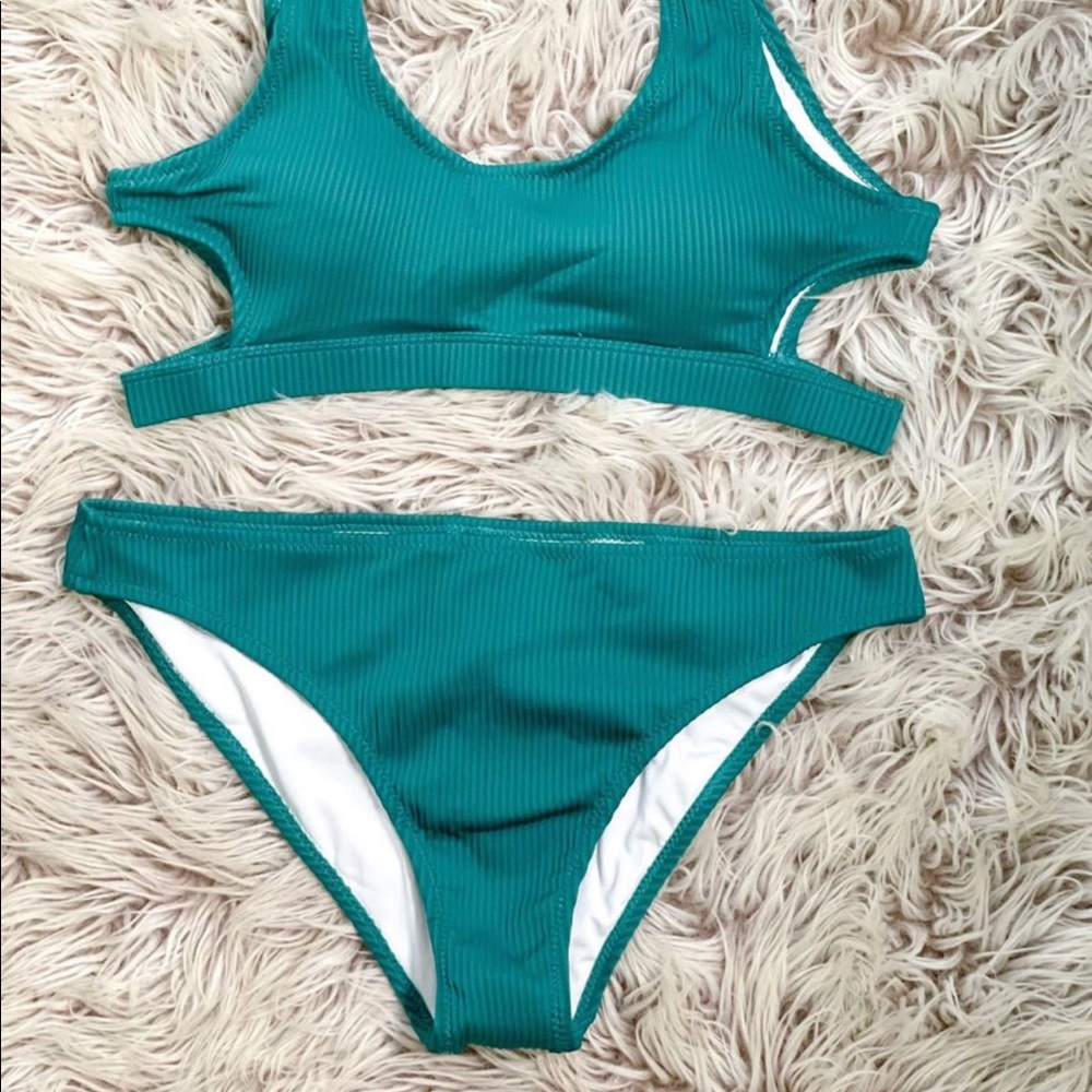 New Emerald Green Bikini Set
